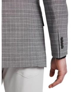 Men Clothing Shop -Men Clothing Shop MW40 14GZ 64 AWEARNESS KENNETH COLE GRAY PLAID ALT1