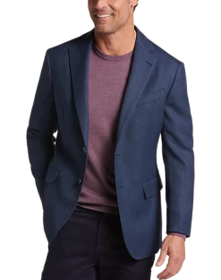 Joseph Abboud Modern Fit Wool Sport Coat, Blue