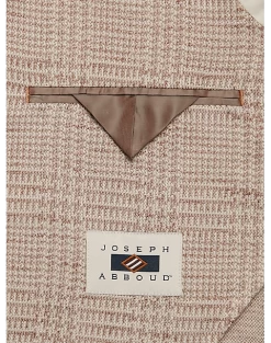Joseph Abboud Slim Fit Notch Lapel Knit Sport Coat Tan Plaid 8 Joseph Abboud Slim Fit Notch Lapel Knit Sport Coat Tan Plaid -Men Clothing Shop MW40 15N9 65 JOSEPH ABBOUD TAN PLAID ALT2