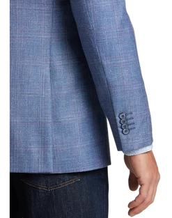 Joseph Abboud Modern Fit Sport Coat, Tan Windowpane Plaid 6 Joseph Abboud Modern Fit Sport Coat, Tan Windowpane Plaid -Men Clothing Shop MW40 15P2 67 JOSEPH ABBOUD BLUE BERRY WINDOWPANE ALT1