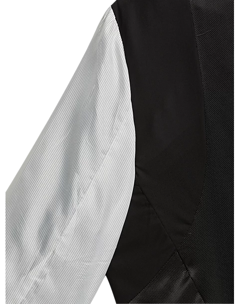 Awearness Kenneth Cole Modern Fit Sport Coat, Black Plaid 6 Awearness Kenneth Cole Modern Fit Sport Coat, Black Plaid - Image 4