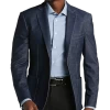 Michael Strahan Modern Fit Knit Sport Coat, Navy -Men Clothing Shop MW40 15YW 27 MICHAEL STRAHAN NAVY MAIN 1