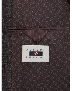 Joseph Abboud Slim Fit Sport Coat, Brown Boucle Plaid -Men Clothing Shop MW40 165L 63 JOSEPH ABBOUD BROWN BOUCLE PLAID ALT2