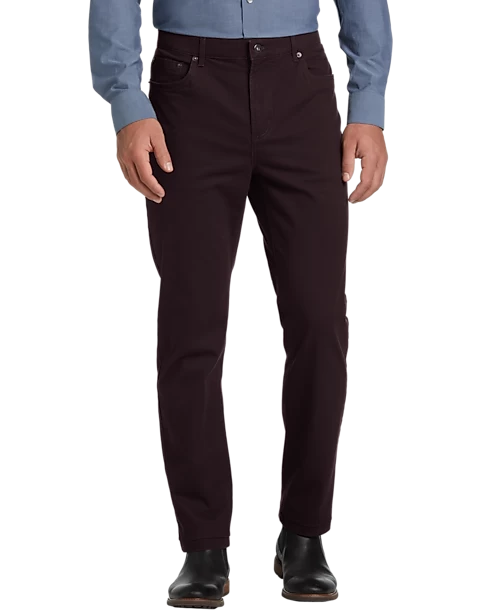 Joseph Abboud Modern Fit Power Stretch 5-Pocket Pants, Black 3 Joseph Abboud Modern Fit Power Stretch 5-Pocket Pants, Black