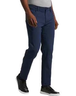 Michael Strahan Modern Fit Technical Pants, Navy