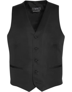BLACK By Vera Wang Slim Fit Tuxedo Vest, Black