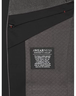 Awearness Kenneth Cole AWEAR-TECH Slim Fit Suit, Black -Men Clothing Shop MW40 31K3 02 AWEARNESS BY KENNETH COLE BLACK ALT3