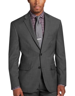 Awearness Kenneth Cole Modern Fit Suit, Gray