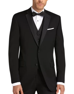 BLACK By Vera Wang Notch Slim Fit Tuxedo, Black -Men Clothing Shop MW40 368F 10 VERA WANG BLACK FORMAL ALT4