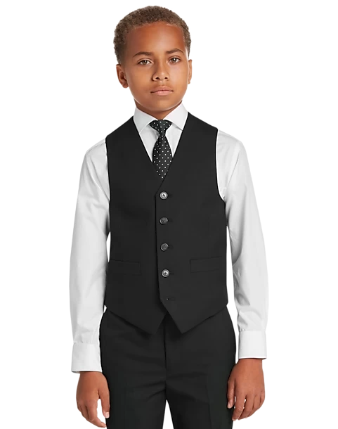 Joseph Abboud Boys Suit Separates Vest, Navy 3 Joseph Abboud Boys Suit Separates Vest, Navy