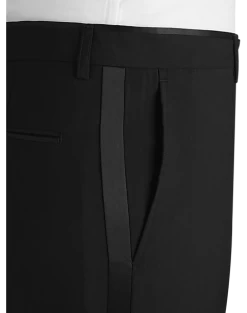 Paisley & Gray Slim Fit Tuxedo Separates Pants, Black -Men Clothing Shop MW40 38YX 10 PAISLEY GRAY BLACK ALT6