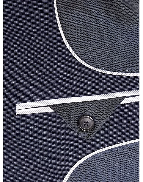 Awearness Kenneth Cole Executive Fit Suit Separates Coat, Gray Herringbone 5 Awearness Kenneth Cole Executive Fit Suit Separates Coat, Gray Herringbone - Image 3