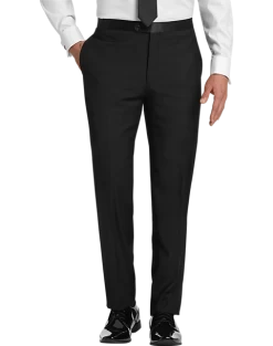 Pronto Uomo Modern Fit Tuxedo, Black -Men Clothing Shop MW40 3G2P 10 PRONTO UOMO BLACK NEW ALT2
