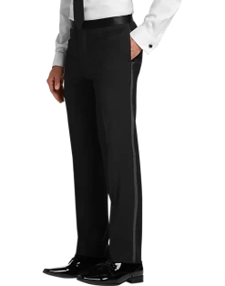 Pronto Uomo Modern Fit Tuxedo, Black -Men Clothing Shop MW40 3G2P 10 PRONTO UOMO BLACK NEW ALT3