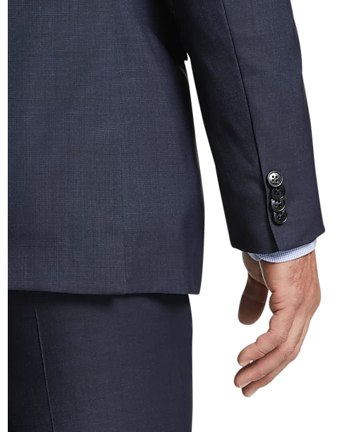 Joseph Abboud Modern Fit Suit Separates Coat, Blue Tic 4 Joseph Abboud Modern Fit Suit Separates Coat, Blue Tic - Image 2