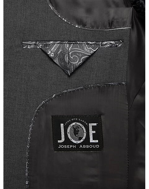 JOE Joseph Abboud Charcoal Gray Slim Fit Suit 6 JOE Joseph Abboud Charcoal Gray Slim Fit Suit - Image 4