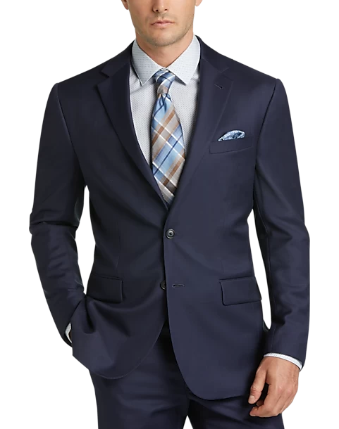 JOE Joseph Abboud Postman Blue Slim Fit Suit 3 JOE Joseph Abboud Postman Blue Slim Fit Suit