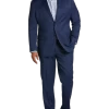 Michael Strahan Postman Blue Classic Fit Suit 2 Michael Strahan Postman Blue Classic Fit Suit -Men Clothing Shop MW40 3V4H 14 MICHAEL STRAHAN BLUE POSTMAN NEW MAIN BT 1