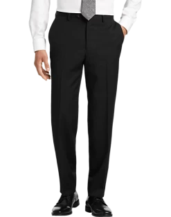 Pronto Uomo Platinum Modern Fit Suit Separates Slacks, Black