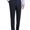 Pronto Uomo Platinum Modern Fit Suit Separates Slacks, Navy Sharkskin -Men Clothing Shop MW40 3V92 81 PRONTO UOMO PLATINUM NAVY SHARKSKIN NEW MAIN