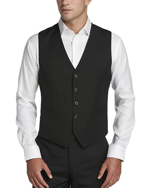 Pronto Uomo Platinum Suit Separates Vest, Blue 4 Pronto Uomo Platinum Suit Separates Vest, Blue - Image 2