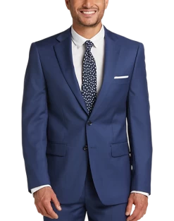 Calvin Klein X-Fit Slim Fit Suit Separates Coat, Blue