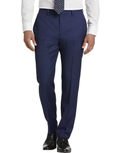 Calvin Klein X-Fit Slim Fit Suit Separates Pants, Blue