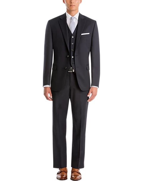 Lauren By Ralph Lauren Classic Fit Suit Separates Pants, Navy 3 Lauren By Ralph Lauren Classic Fit Suit Separates Pants, Navy