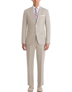 Lauren By Ralph Lauren Sage Classic Fit Linen Suit Separates -Men Clothing Shop MW40 3VDP 05 LAUREN BY RALPH LAUREN TAN SOLID ALT2