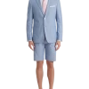 Lauren By Ralph Lauren Classic Fit Suit Separates Short, Light Blue Chambray -Men Clothing Shop MW40 3VEN 48 LAUREN BY RALPH LAUREN LIGHT BLUE CHAMBRAY MAIN