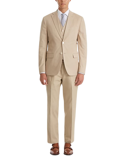 Lauren By Ralph Lauren Classic Fit Suit Separates Pants, Tan 3 Lauren By Ralph Lauren Classic Fit Suit Separates Pants, Tan