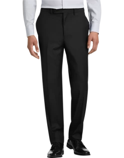 Michael Strahan Classic Fit Suit Separates Pants, Black