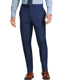 Michael Strahan Classic Fit Suit Separates Pants, Postman Blue