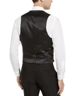 Lauren By Ralph Lauren Classic Fit Suit Separates Tuxedo Vest, Black -Men Clothing Shop MW40 3VFF 10 LAUREN BY RALPH LAUREN FORMAL ALT1