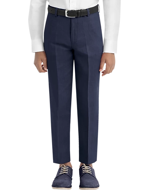 Lauren By Ralph Lauren Boys (Sizes 8-20) Suit Separates Pants, Red 3 Lauren By Ralph Lauren Boys (Sizes 8-20) Suit Separates Pants, Red