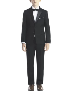 Lauren By Ralph Lauren Boys (Sizes 4-7) Suit Separates Tuxedo Jacket, Black
