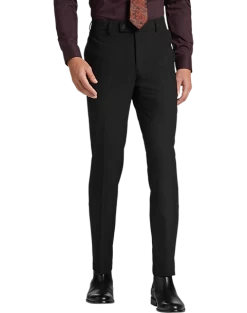 Egara Skinny Fit Suit Separate Pants, Black