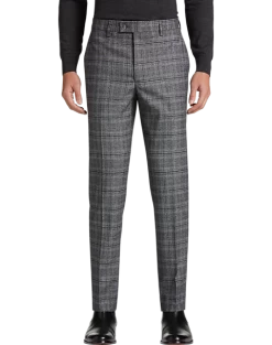 Egara Skinny Fit Suit Separates, Gray Plaid