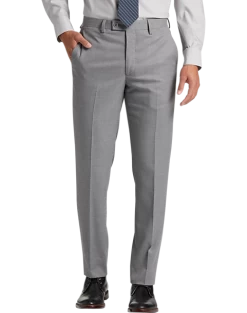 Egara Skinny Fit Suit Separates Pants, Light Gray