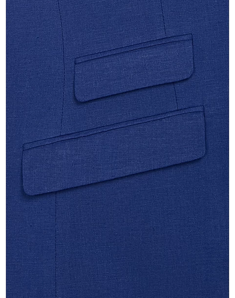 Paisley & Gray Slim Fit Suit Separates Jacket, Blue 7 Paisley & Gray Slim Fit Suit Separates Jacket, Blue - Image 5