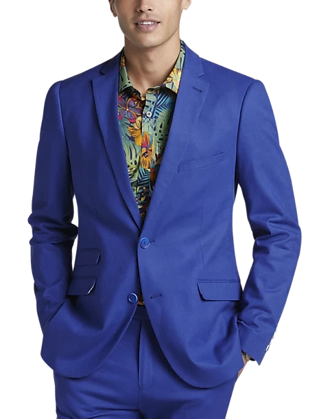 Paisley & Gray Slim Fit Suit Separates Jacket, Blue 3 Paisley & Gray Slim Fit Suit Separates Jacket, Blue