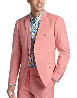 Paisley & Gray Slim Fit Suit Separates Jacket, Peach