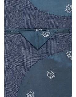 Lauren By Ralph Lauren Classic Fit Suit, Blue Plaid -Men Clothing Shop MW40 3W5H 67 LAUREN BY RALPH LAUREN BLUE PLAID ALT4