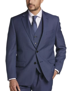 Lauren By Ralph Lauren Classic Fit Suit Separates Coat, Blue Tic -Men Clothing Shop MW40 3W7G 70 LAUREN BY RALPH LAUREN BLUE TIC ALT5