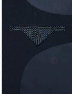 Lauren By Ralph Lauren Classic Fit Suit Separates Coat, Blue Plaid -Men Clothing Shop MW40 3W7N 67 LAUREN BY RALPH LAUREN BLUE PLAID ALT2