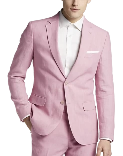 JOE Joseph Abboud Linen Slim Fit Suit Separates Jacket, Navy Blue