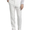 JOE Joseph Abboud Linen Slim Fit Suit Separates Dress Pant, White -Men Clothing Shop MW40 3W8K 49 JOE JOSEPH ABBOUD WHITE MAIN