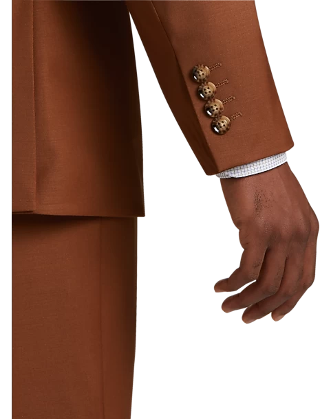 Tayion Classic Fit Suit Separates Coat, Rust 4 Tayion Classic Fit Suit Separates Coat, Rust - Image 2