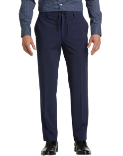 Awearness Kenneth Cole Knit Slim Fit Suit Separates Pants, Blue
