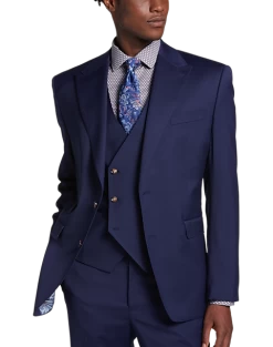 Tayion Classic Fit Suit Separates Coat. Navy -Men Clothing Shop MW40 3W9U 01 TAYION NAVY SOLID ALT5